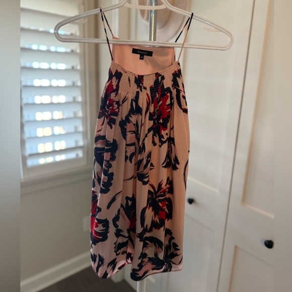 2/$20 RW&CO. Rose Pink Floral Strappy Tank/Cami Size Medium - Picture 5 of 5
